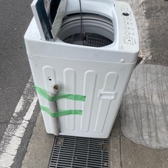 ハイアール5.5キロ洗濯機の画像