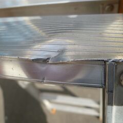 ◆お引取り限定/三重県/値引不可(値引きコメント返信不可)◆ はしご兼用脚立  [G-302]の画像