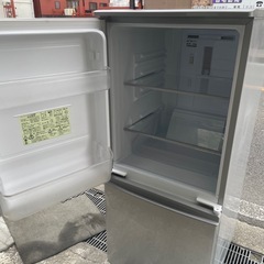 シャープ2017年製　1人暮らし冷蔵庫の画像
