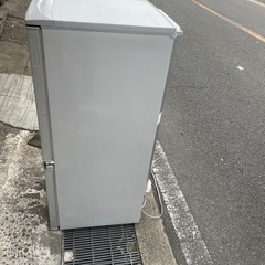 シャープ2017年製　1人暮らし冷蔵庫の画像