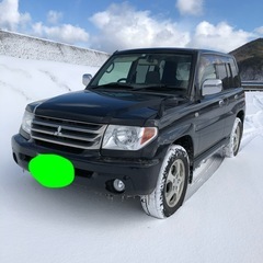 パジェロイオ　4WD 1800cc 貨物登録3人乗りの画像