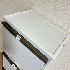 【ニトリ】ゴミ箱　キッチン用分別ワゴン 3段の画像