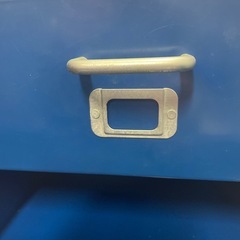 スチール キャビネット キャスター付き※カギ紛失の画像