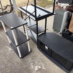 無料　L字デスク　テレビ台　棚　シェルフ　飾り棚　まとめの画像