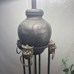 I644 🌈 アンティーク調のフロアランプ ⭐ 動作確認済 ⭐ クリーニング済の画像