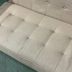 NITORI ニトリ 2人用 ラブソファ 布製 ファブリック LUCCHI ルッキ KD 幅117cm×奥行80cm×高さ80cmの画像