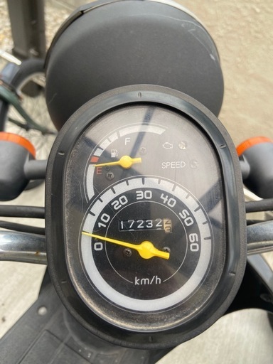 原付　ホンダ　TODAY　自賠責保険1年付き