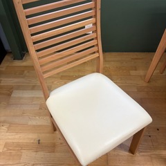 ジモティー特別価格🉐 N1275★ダイニング5点セット★ダイニングテーブル★テーブル幅1355mmの画像