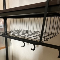 ルミナスノワール　突っ張りラックの画像