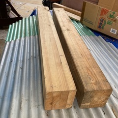 DIYなどに　柱材2本まとめての画像