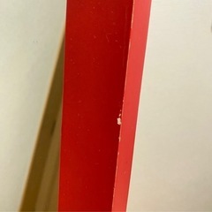 全身ミラー ポップで可愛い赤色の画像