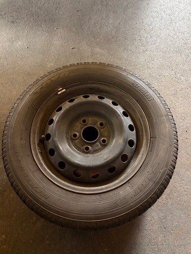 195/65/r15 冬用タイヤ　バリ山