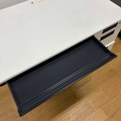 鍵無し 片袖 ワークデスク オフィスデスク 事務用品 シンプル 机の画像