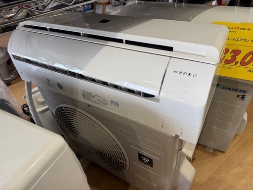 SHARP プラズマクラスター　エアコン　2.2kw  0120-09