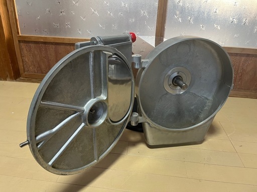 大道オオミチ業務用野菜スライサーOMV-300D 100v 刃付き動作品 (よって