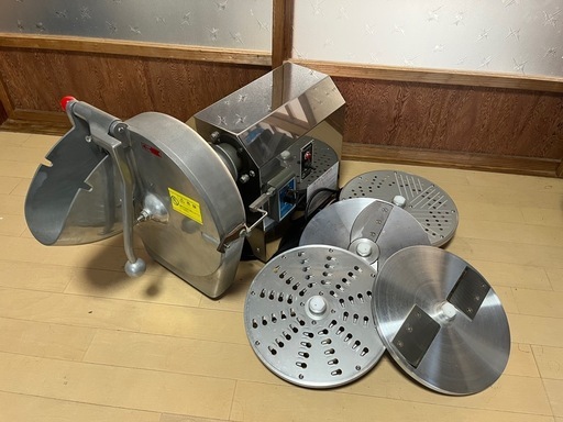 大道オオミチ業務用野菜スライサーOMV-300D 100v 刃付き動作品 (よって