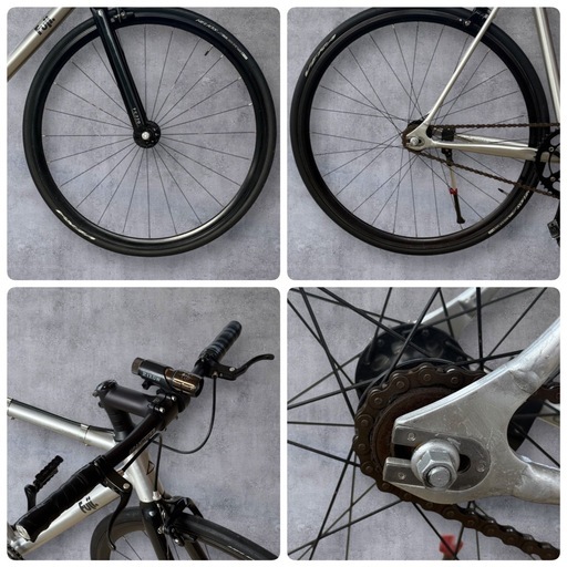 良品】FUJI TRACKARCV FC770カーボン フジ ピストバイク (FBF) 東郷の