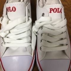 新品　ポロラルフローレン　23.5スニーカーの画像