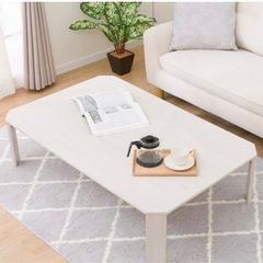 ニトリ　折りたたみローテーブルの画像