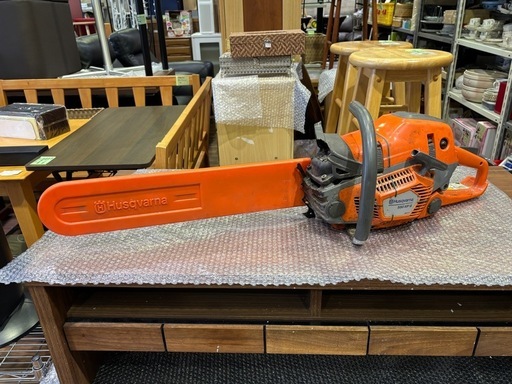 【バナナ苫小牧】Husqvarna/ハスクバーナ プロ用エンジンチェーンソー「550XPG」動作確認済み！
