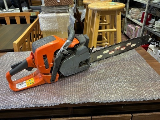 【バナナ苫小牧】Husqvarna/ハスクバーナ プロ用エンジンチェーンソー「550XPG」動作確認済み！