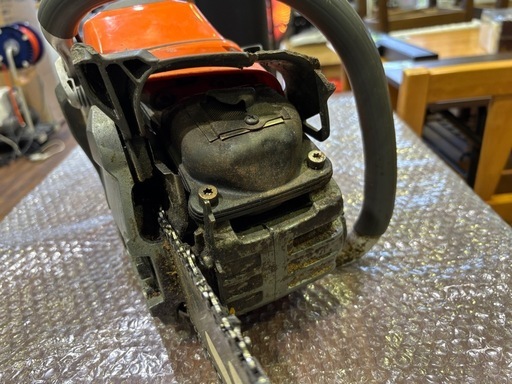 【バナナ苫小牧】Husqvarna/ハスクバーナ プロ用エンジンチェーンソー「550XPG」動作確認済み！