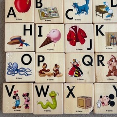 DWE 積み木　傷ありの画像