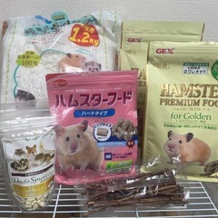 【急募】ハムスターケージ＋飼育セット一式の画像