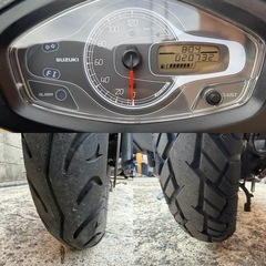 スズキ　アドレスV125SS ブラック　beamsマフラー　動画あり　大阪の画像