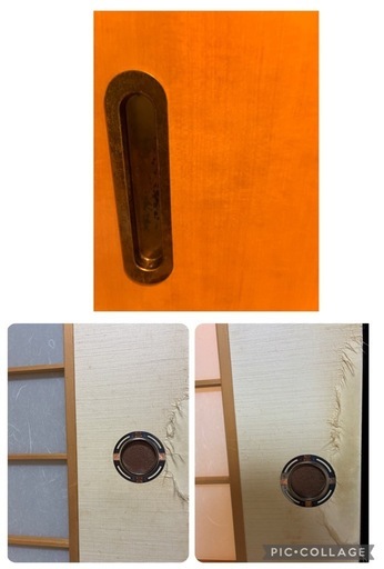 【2セット4枚】古民家再生などに　大型建具　引き違い扉