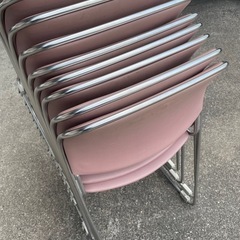 スタッキングチェア　10脚　格安の画像