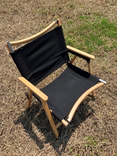 FIELDOOR アウトドアクラシックチェア　カーミットチェア風