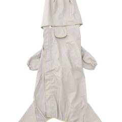 大型犬のレインコートの画像