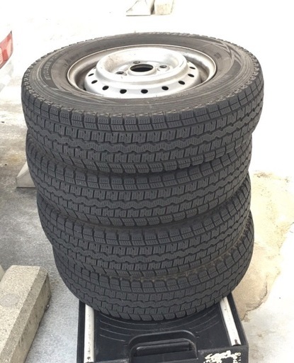 軽バン 145/12 6PRスタッドレス