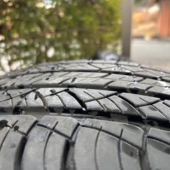 ランドクルーザープラド純正ホイールタイヤの画像