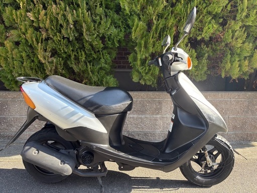 総額7万円！整備済み エンジン絶好調  すぐ乗れます SUZUKI レッツ2  原付き 2スト  デリバリー Uber Eats No.1 シルバー