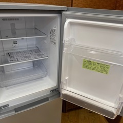 ジモティー特別価格🉐SHARP製★２ドア冷蔵庫★2021年製★152L★6ヶ月間保証付きの画像