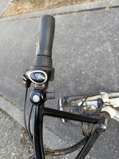 電動自転車。