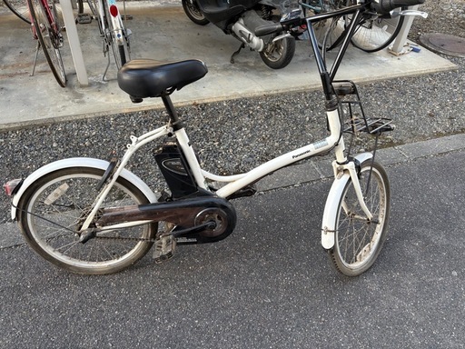 電動自転車。