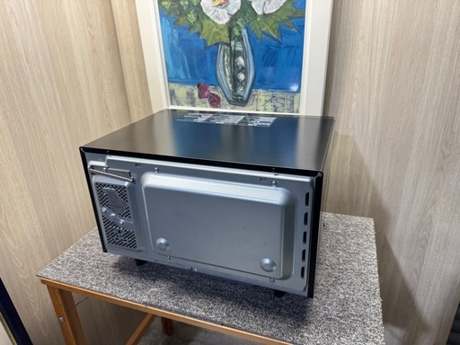 ?【2023年製】山善 オーブンレンジ 25L フラットテーブル MRK-F250TSV(B)‼️[直接引き取り限定]
