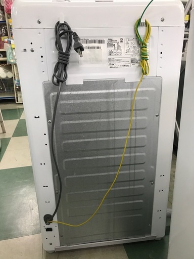 ジャングルジャングル貝塚店　洗濯機　ハイアール　白　ホワイト　上開き　水流式　縦型　5.5kg  87L 2022  リサイクル　貝塚