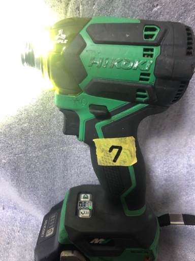 ハイコーキ36vインパクトドライバWH36DC、中古美品、本体のみ