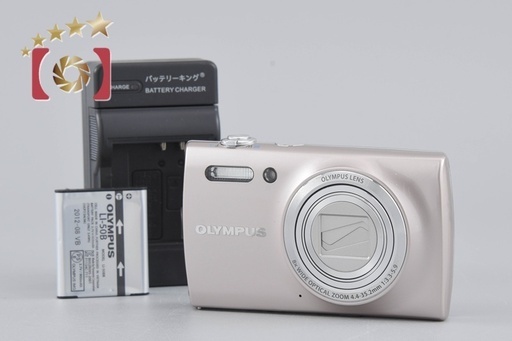 【中古】OLYMPUS オリンパス STYLUS VH-515 シルバー コンパクトデジタルカメラ