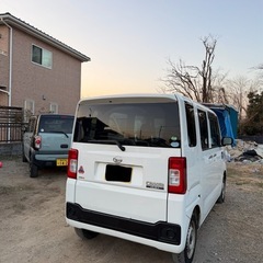 平成27年ハイゼットキャディー4WD 距離　75,590KMの画像