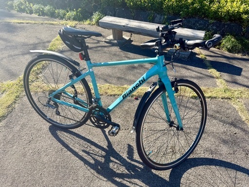 【2月下旬お渡し】Bianchi Roma 3 クロスバイク　チェレステ【現在使用中・予約受付】