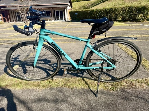 【2月下旬お渡し】Bianchi Roma 3 クロスバイク　チェレステ【現在使用中・予約受付】