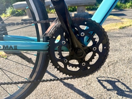 【2月下旬お渡し】Bianchi Roma 3 クロスバイク　チェレステ【現在使用中・予約受付】