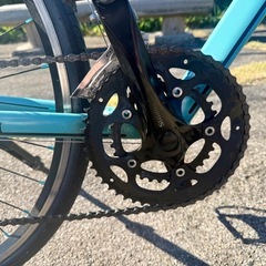 【2月下旬お渡し】Bianchi Roma 3 クロスバイク　チェレステ【現在使用中・予約受付】の画像