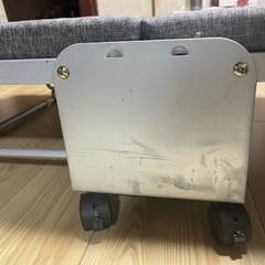 折りたたみコンパクトシングルベッドの画像