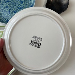 【ジャンク】　割れてる、汚れ？が取れないお皿の画像